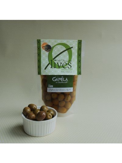 Lemon Myrtle and Saffron - Wild Fermented Olives