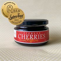 Pickled Cherries with Saffron 200g